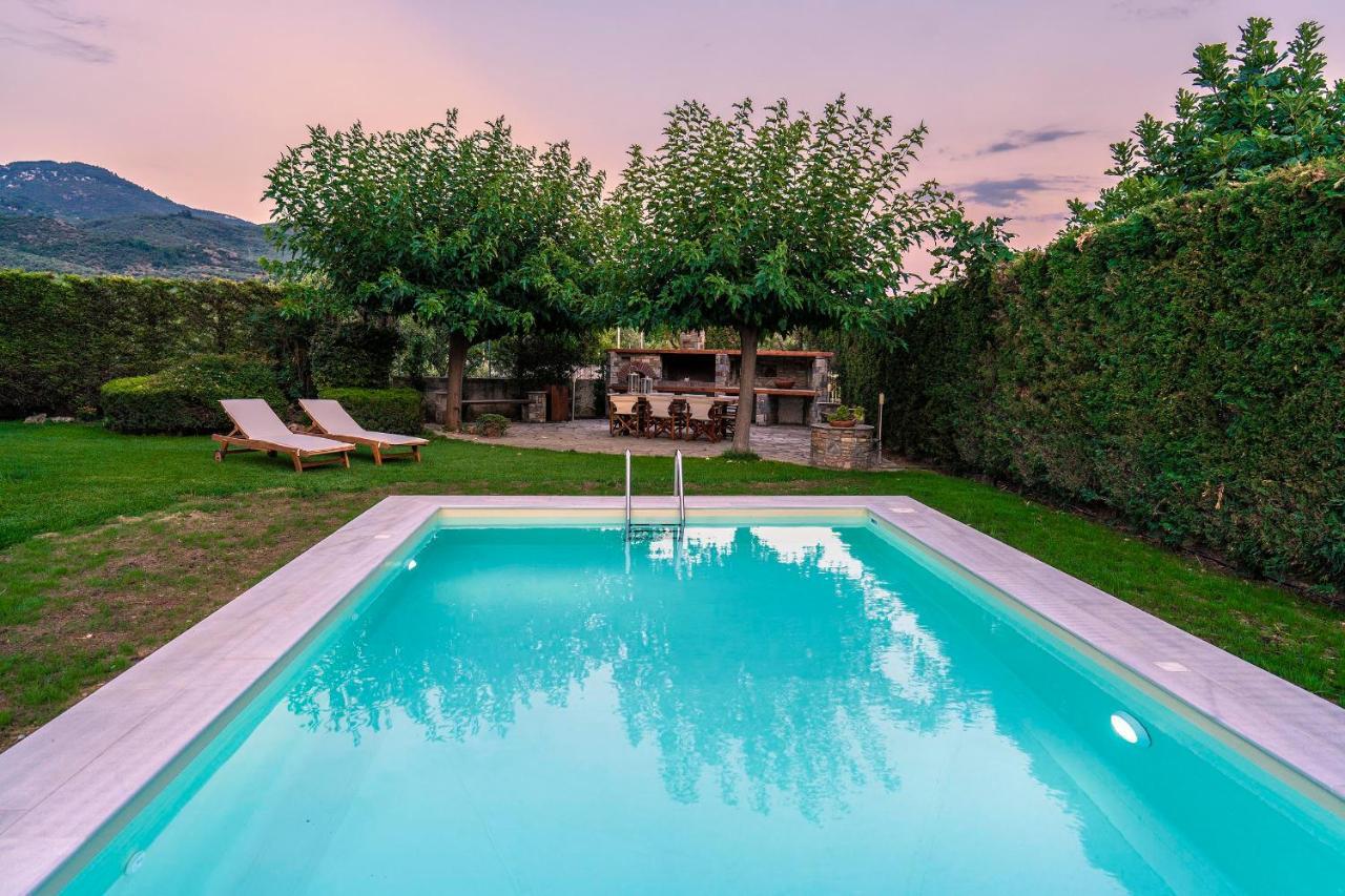 Вилла Chariklia'S House With Private Pool Kato Lekhonia Экстерьер фото